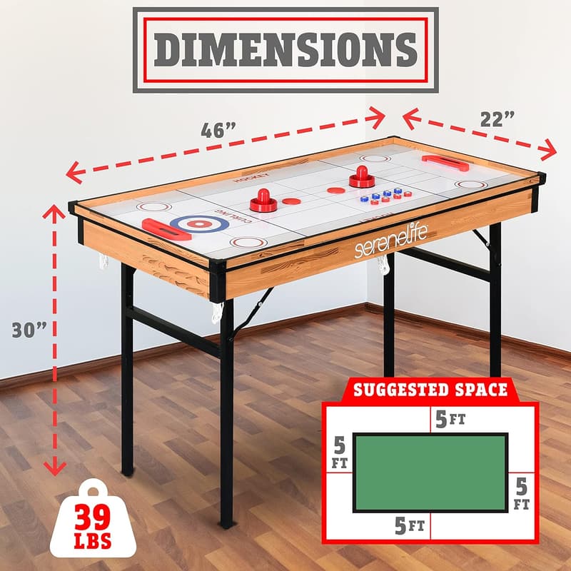 4-in-1 Portable Game Table for All Ages