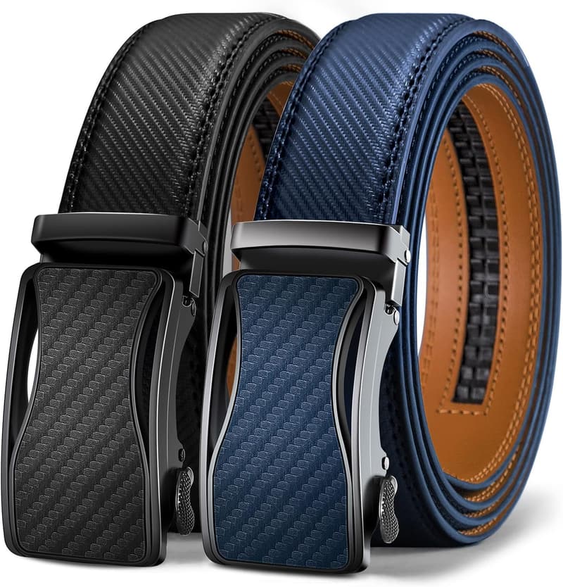 Men's Adjustable Ratchet Belt Duo
