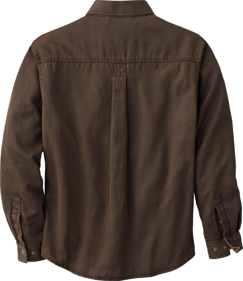 Men's Water-Resistant Flannel Shirt Jacket