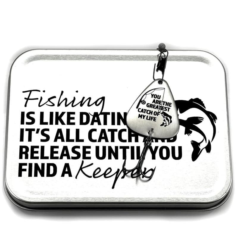 Anniversary Personalized Fishing Lure for Men