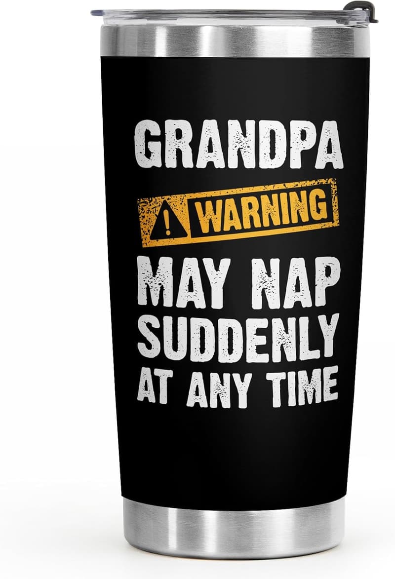 Father's Day Grandpa Tumbler, 20オズ, Funny Gift