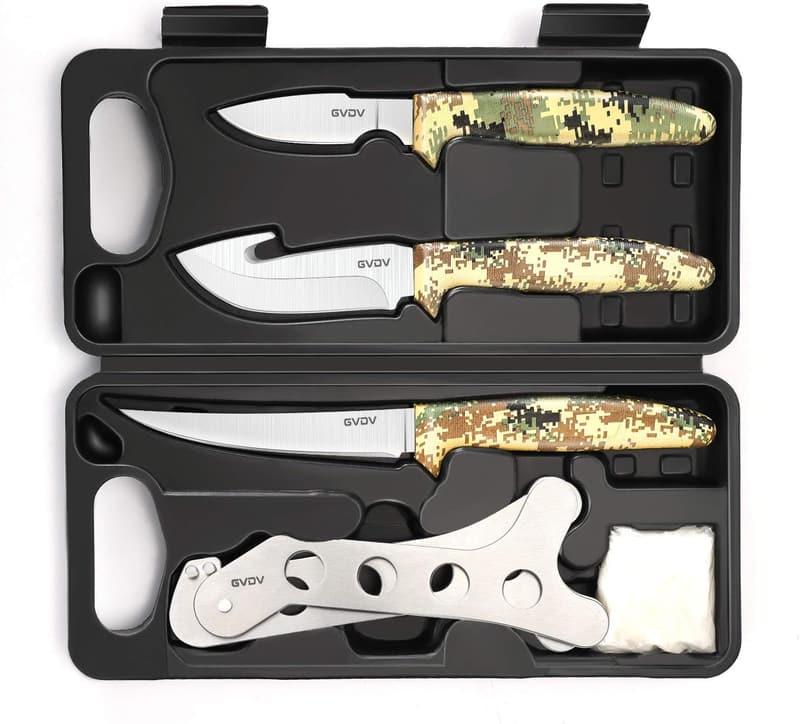 Hunting Knife Set: Deer Dressing Kit for Men