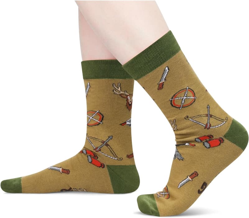 Outdoorsman Sports Socks - Gifts for Hunting & Running Fans