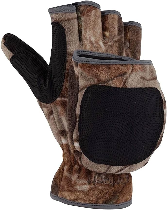 Men's Fleece Camo Hunting Mittens