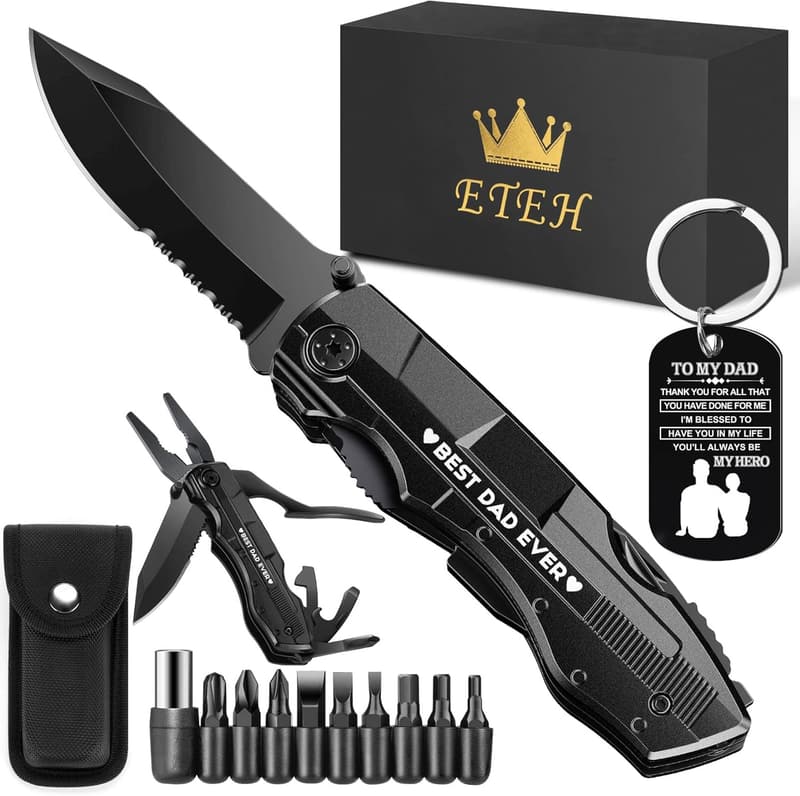Father's Day Multitool Pocket Knife 