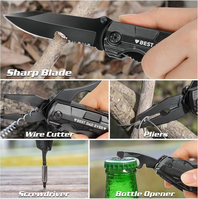 Father's Day Multitool Pocket Knife 