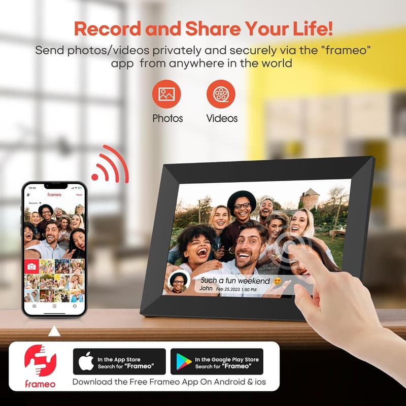 WiFi Digital Picture Frame 10.1