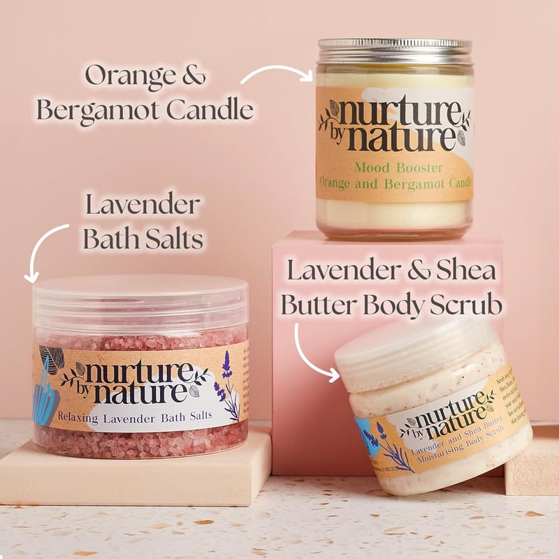 Mother's Day Spa Kit: Lavender Bath & Pillow Mist Set
