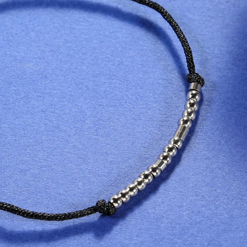 Birthday Morse Code Bracelet for Women