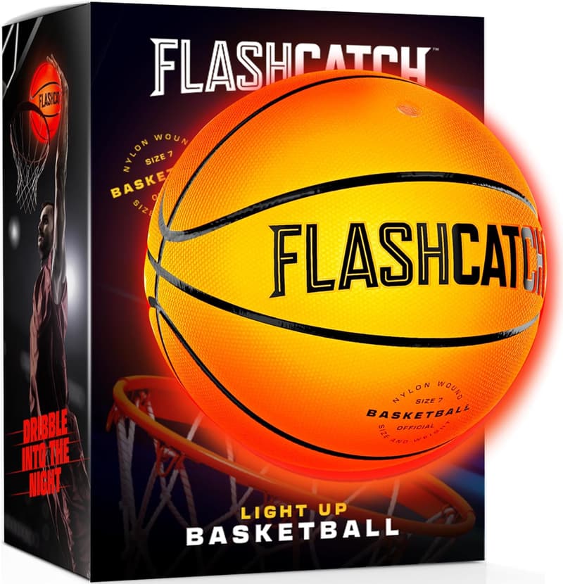 Birthday Gift: Glow-in-the-Dark Basketball for Boys