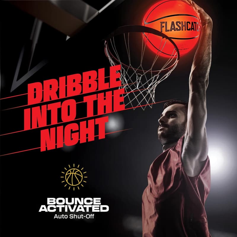 Birthday Gift: Glow-in-the-Dark Basketball for Boys