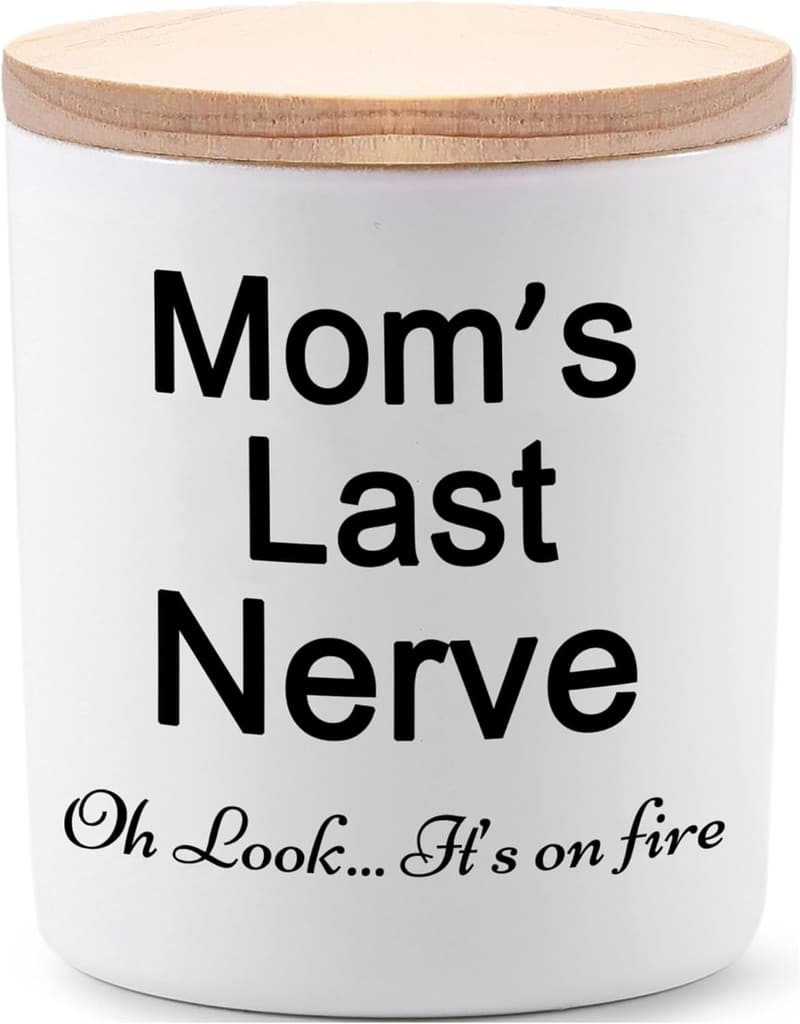 Mother's Day Lavender Soy Candle for Mom