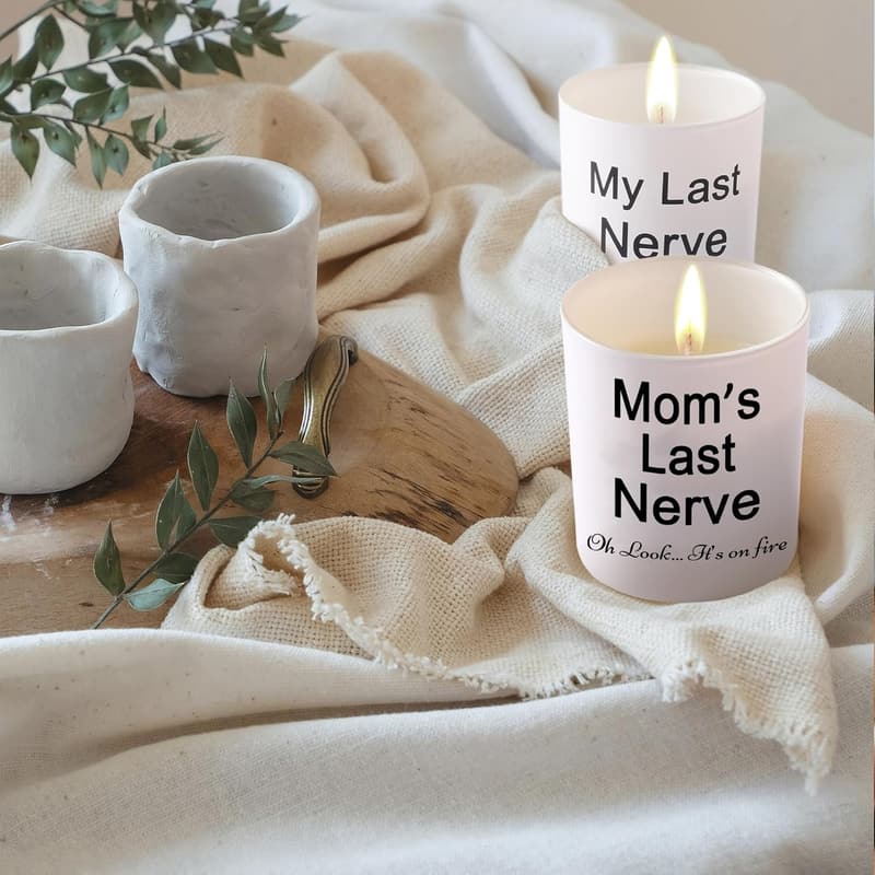 Mother's Day Lavender Soy Candle for Mom