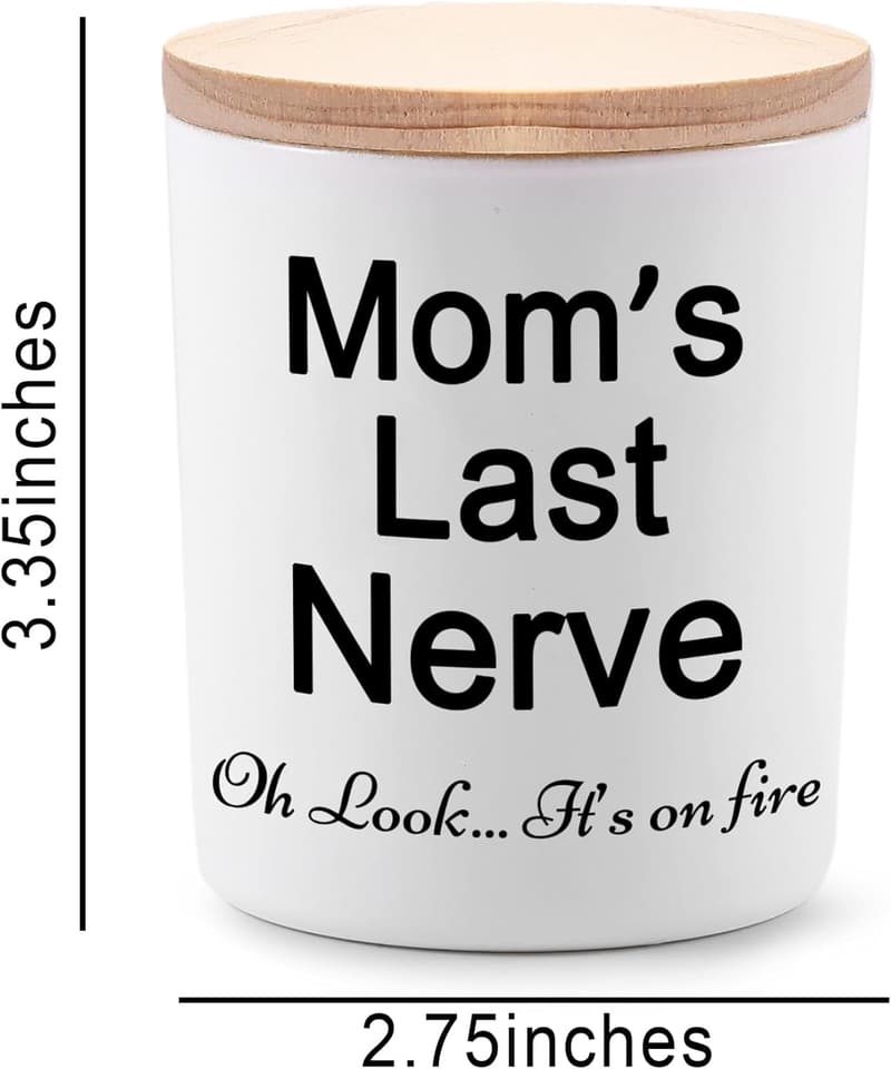 Mother's Day Lavender Soy Candle for Mom
