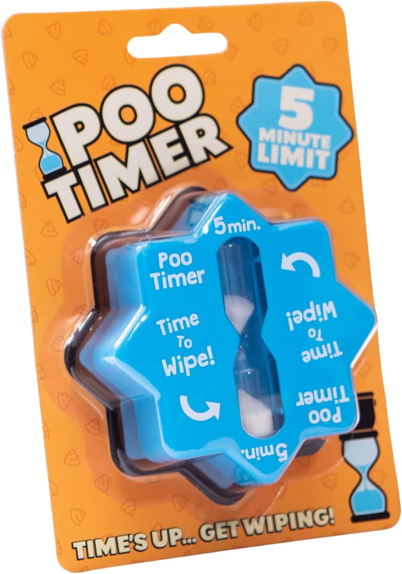 White Elephant Poo Timer for Men