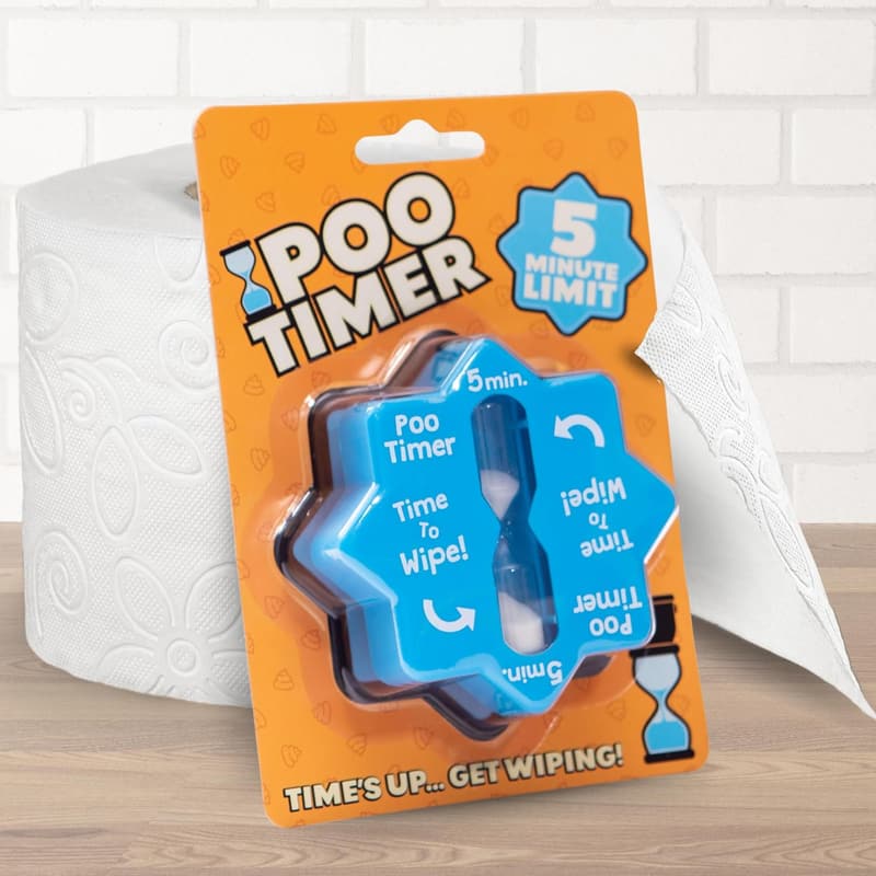 White Elephant Poo Timer for Men