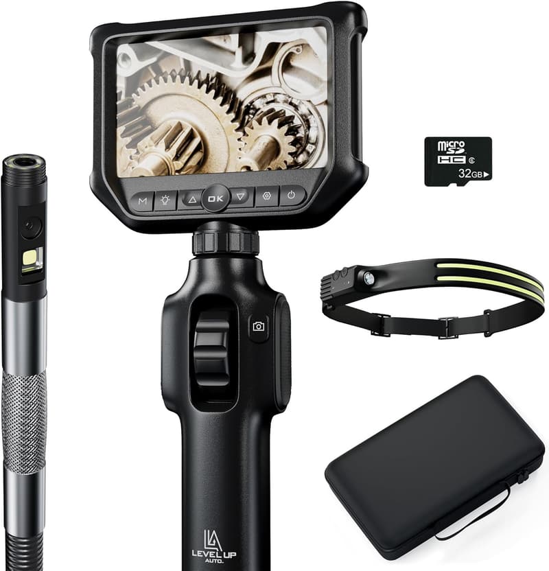 Industrial Dual Lens Inspection Borescope for Technicians