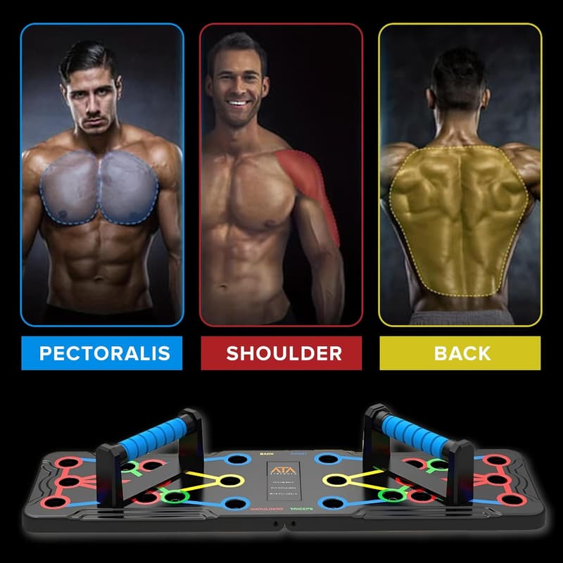 Home Workout 15-in-1 Push-Up Board Set