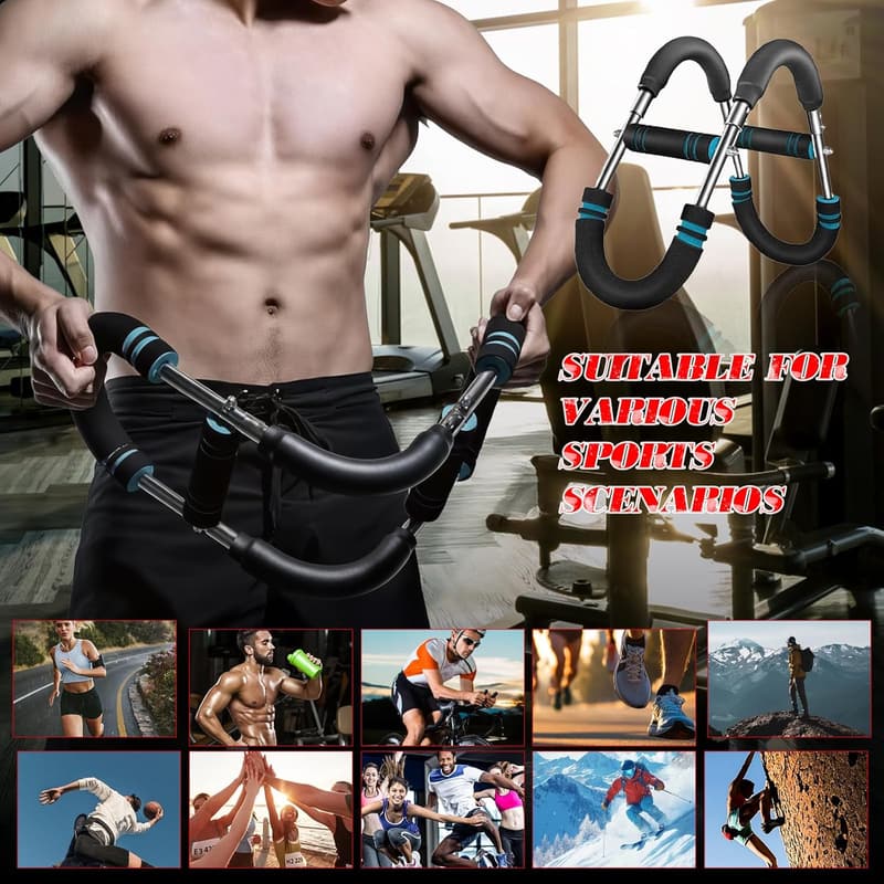 Adjustable Twister Arm & Chest Exerciser, Unisex Fitness Equipment