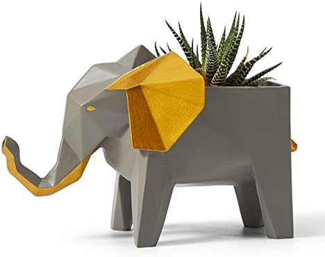 Elephant Planter Statue, 6.9