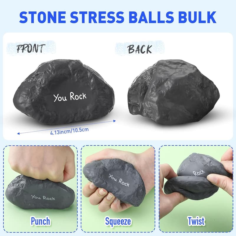 Motivational Stress Balls for Teachers and Staff, 20 Pcs