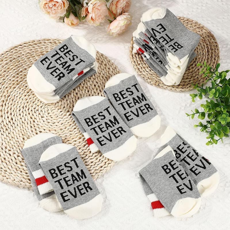 Employee Appreciation Crew Socks, 12 Pairs