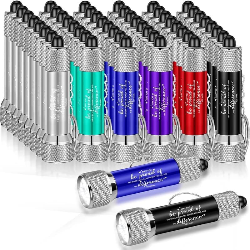 Employee Appreciation LED Keychain Flashlights