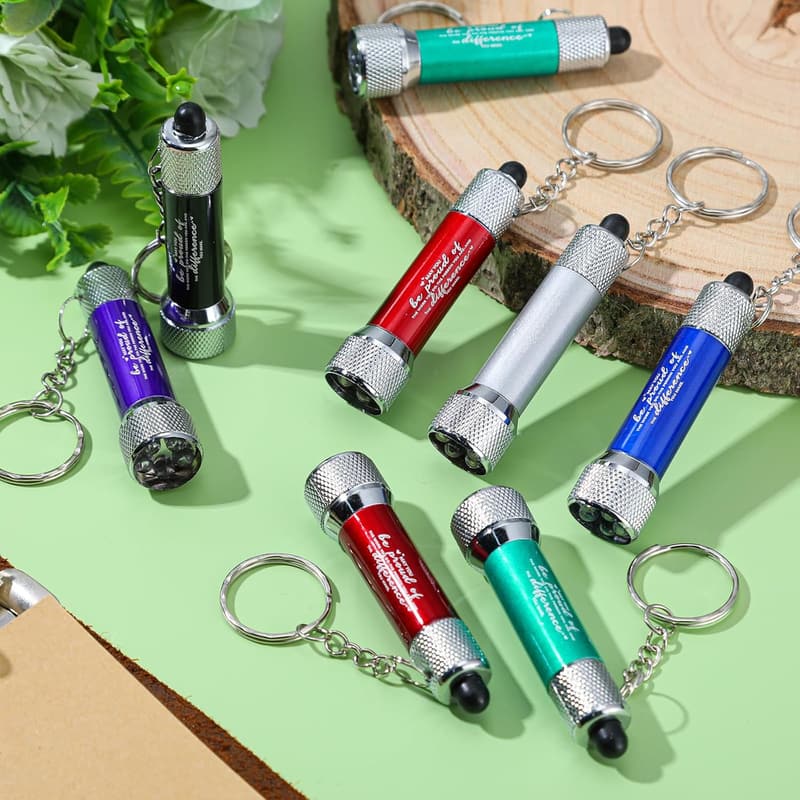 Employee Appreciation LED Keychain Flashlights