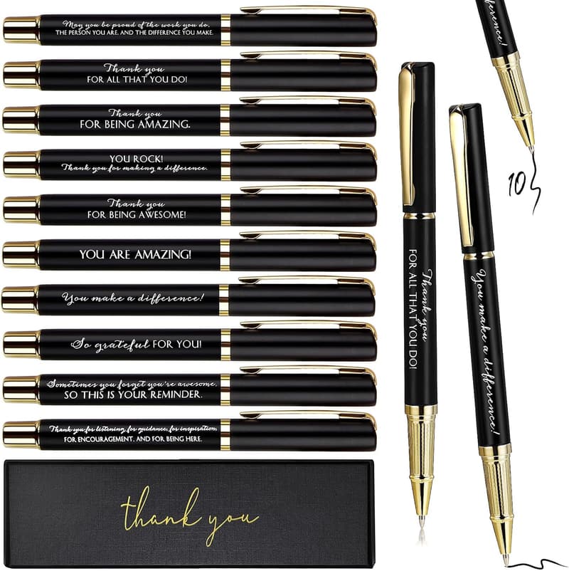 Thank You Gift Pens with Gift Boxes for Teams