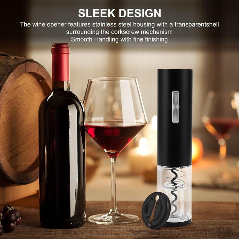 Rechargeable Wine Opener with LED for Parties
