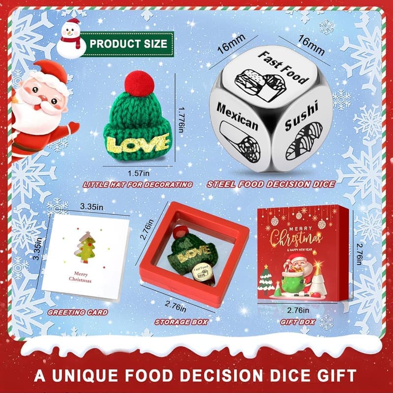 Date Night Food Dice Game for Couples