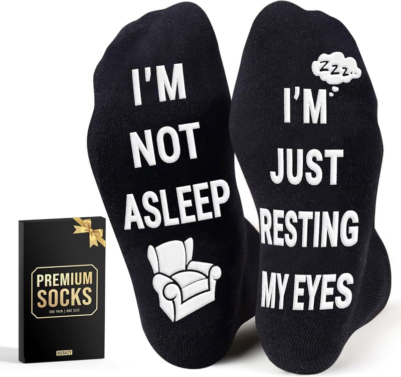Birthday Novelty Socks for Dad and Grandpa