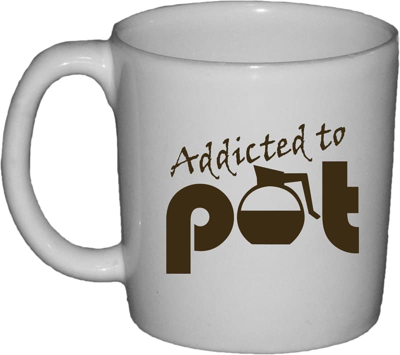Novelty Ceramic Coffee Mug, 11oz Gag Gift