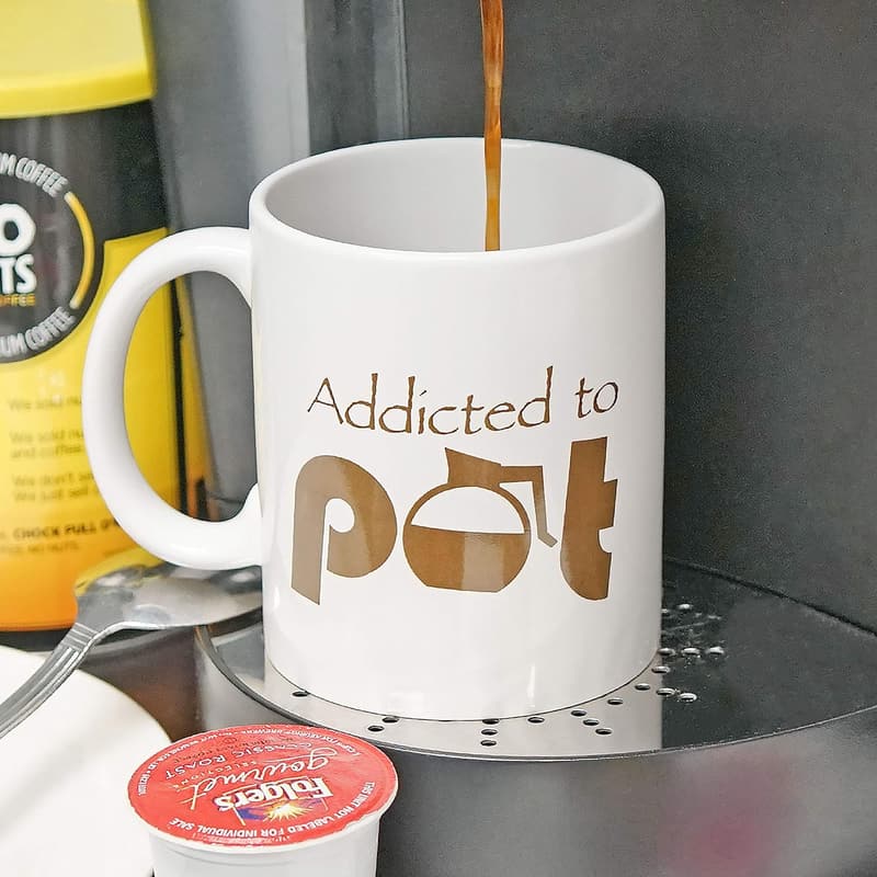 Novelty Ceramic Coffee Mug, 11oz Gag Gift