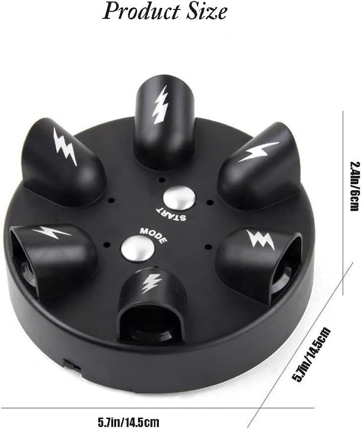 Electric Shock Roulette Game for Parties (2-6 Players)