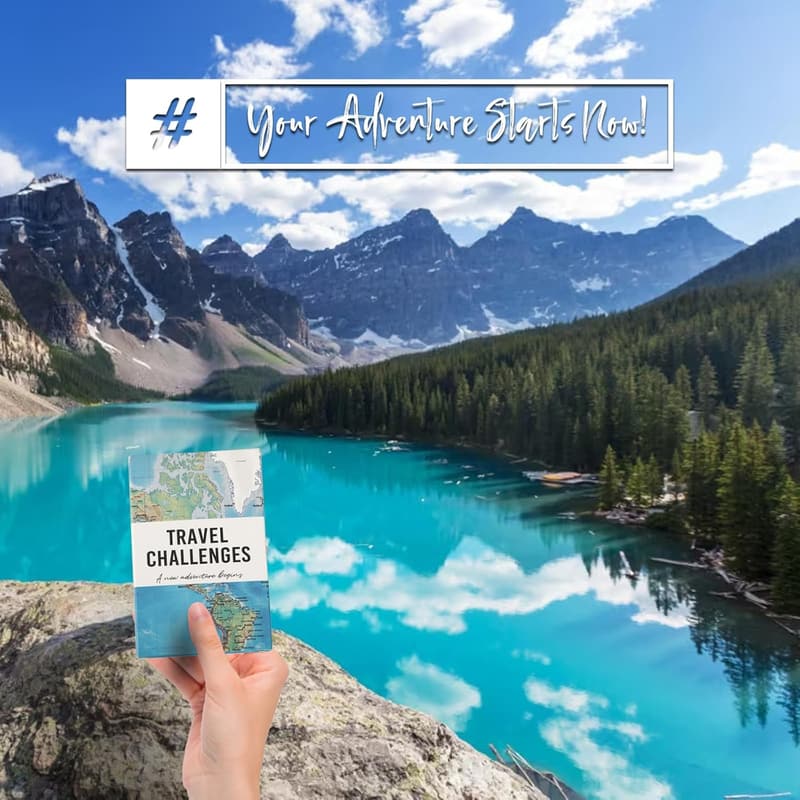 Travel Challenge Cards: Couples Exploring Guide