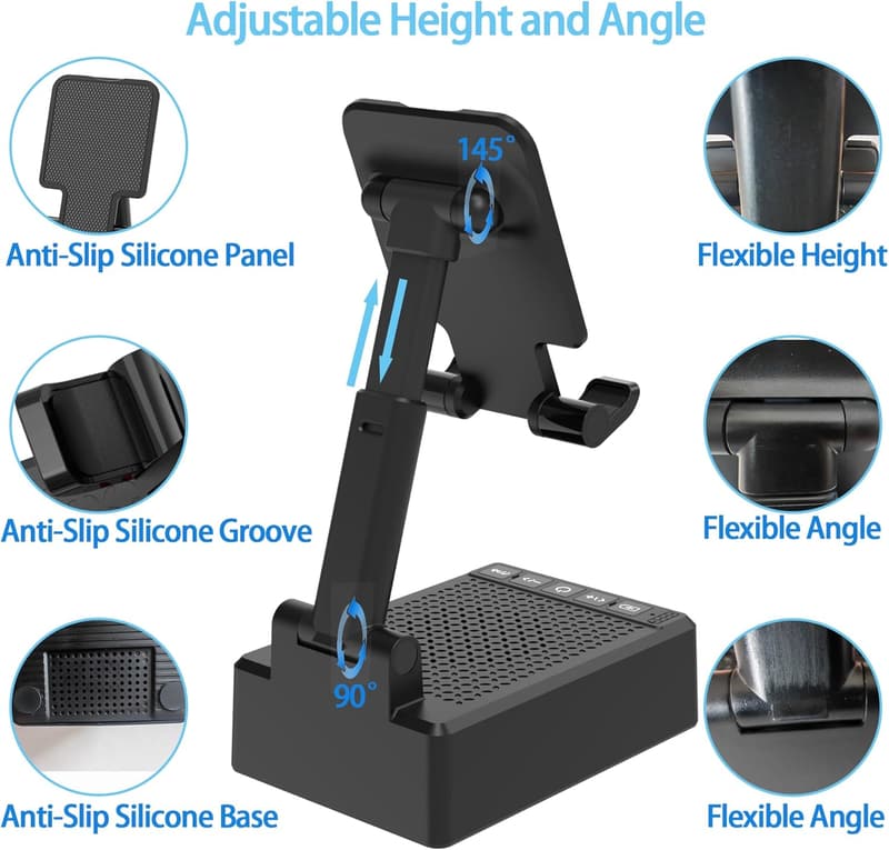 Birthday Gadget: Bluetooth Speaker Phone Stand