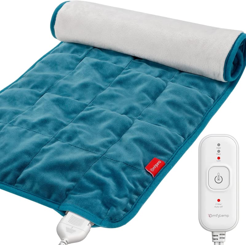 Father's Day Weighted Heating Pad, 2.2lb Electric, 12x24