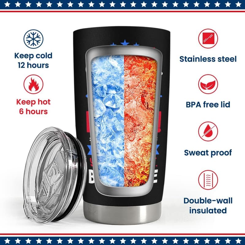 Father's Day Dad Tumbler 20oz Stainless Steel Mug