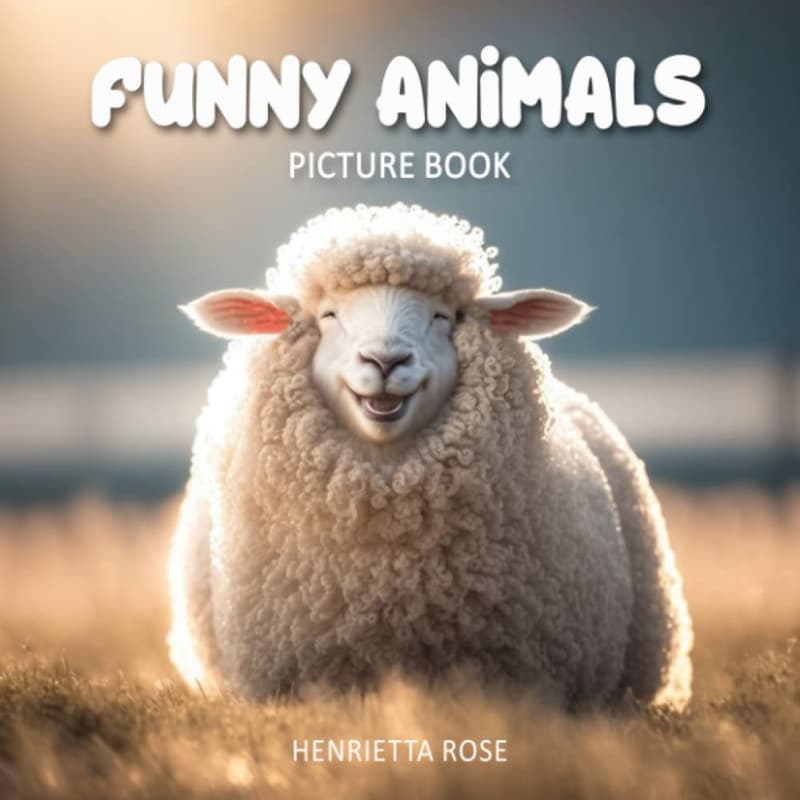 Funny Animal Picture Book for Kids and Seniors