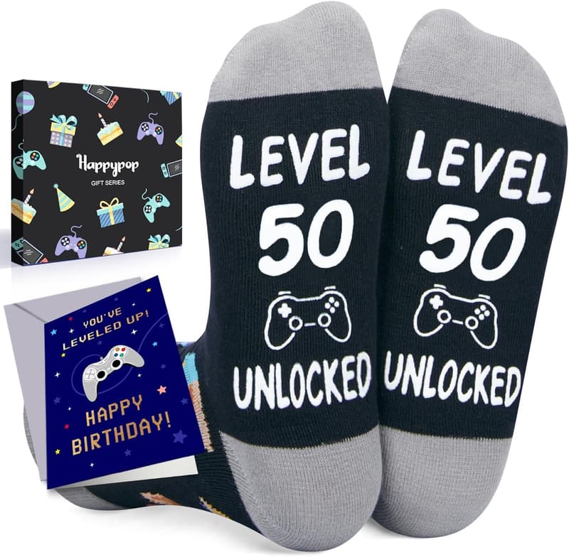 45th Birthday Socks for Men and Women