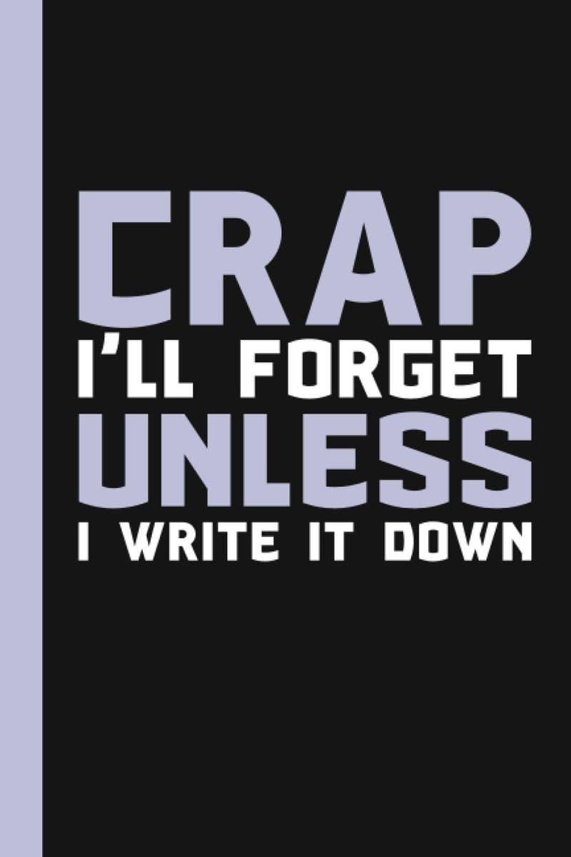 Funny Notebook Gift for Seniors