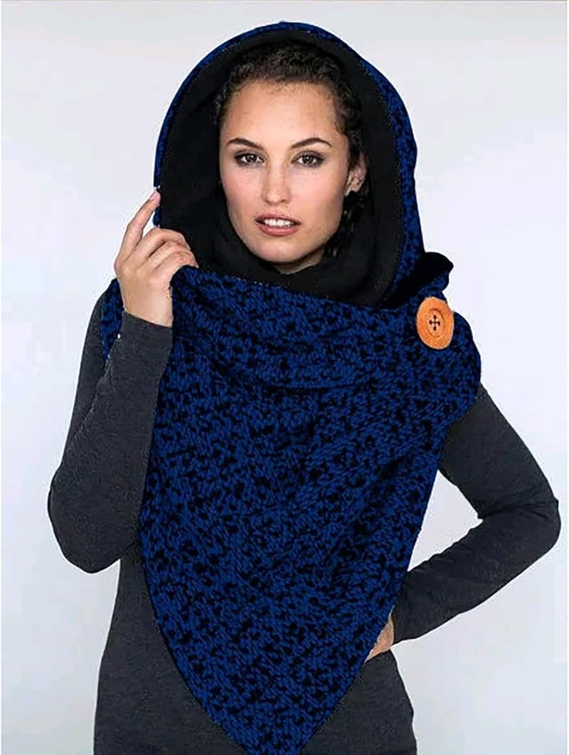 Women's Fall Chenille Knit Scarf
