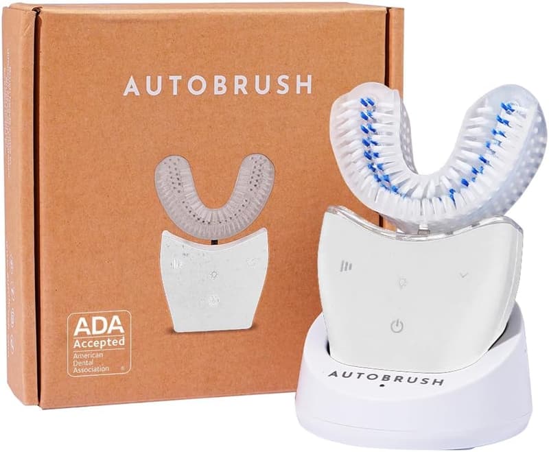 Electric Toothbrush with 360° Nylon Bristles