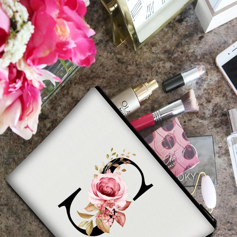 Birthday Personalized Makeup Bag for Women