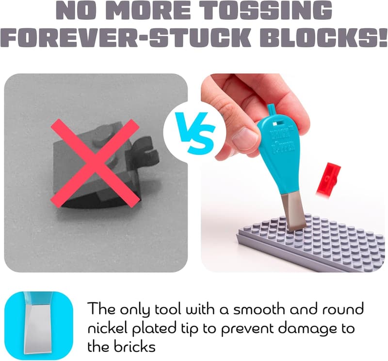Efficient Light Blue Separator Tool for Ages 6+