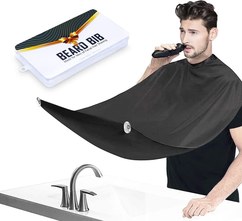 Beard Trimming Apron: Non-Stick, Waterproof Cloth