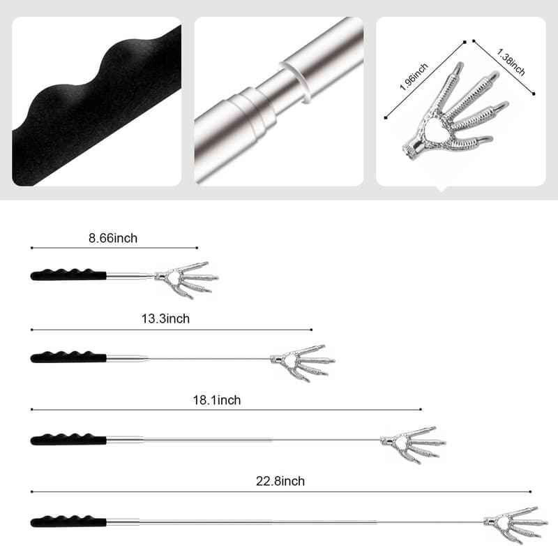 Portable Telescopic Back Scratchers Gift Set