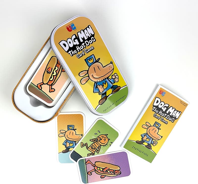 Dog Man Hot Dog Card Game for Kids Ages 6+