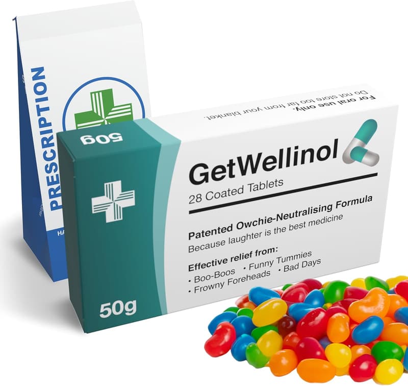 Get Well Soon Candy Pill Box - Speedy Recovery Gift